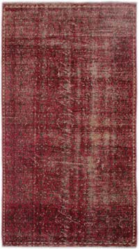 Alfombra Vintage Turca Anudada a Mano - 127 cm x 232 cm