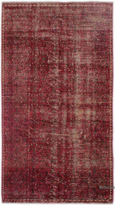 El Dokuma Vintage Halı - 127 cm x 232 cm