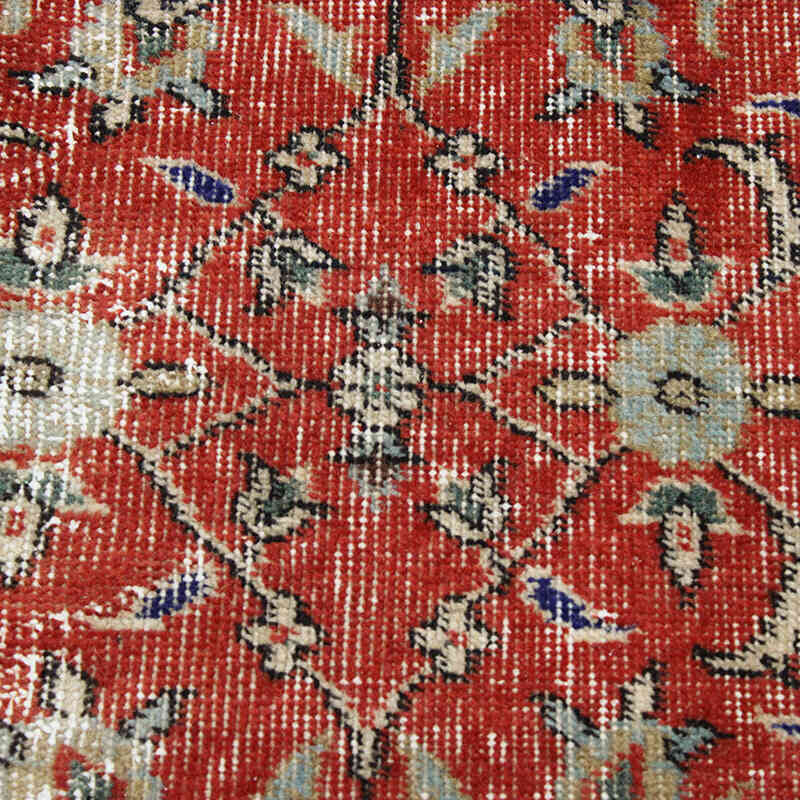 El Dokuma Vintage Halı - 152 cm x 195 cm - K0082911