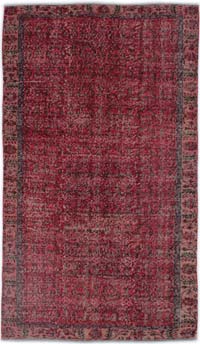 El Dokuma Vintage Halı - 155 cm x 270 cm