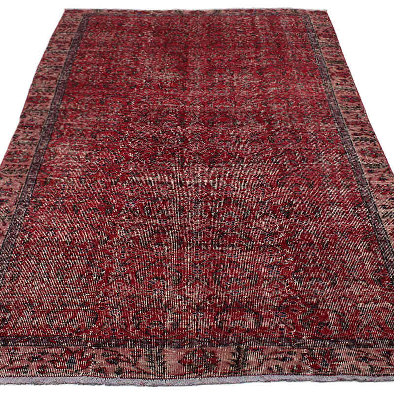 Vintage Turkish Hand-Knotted Rug - 5' 1" x 8' 10" (61" x 106") - K0082916