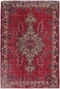 El Dokuma Vintage Halı - 177 cm x 268 cm