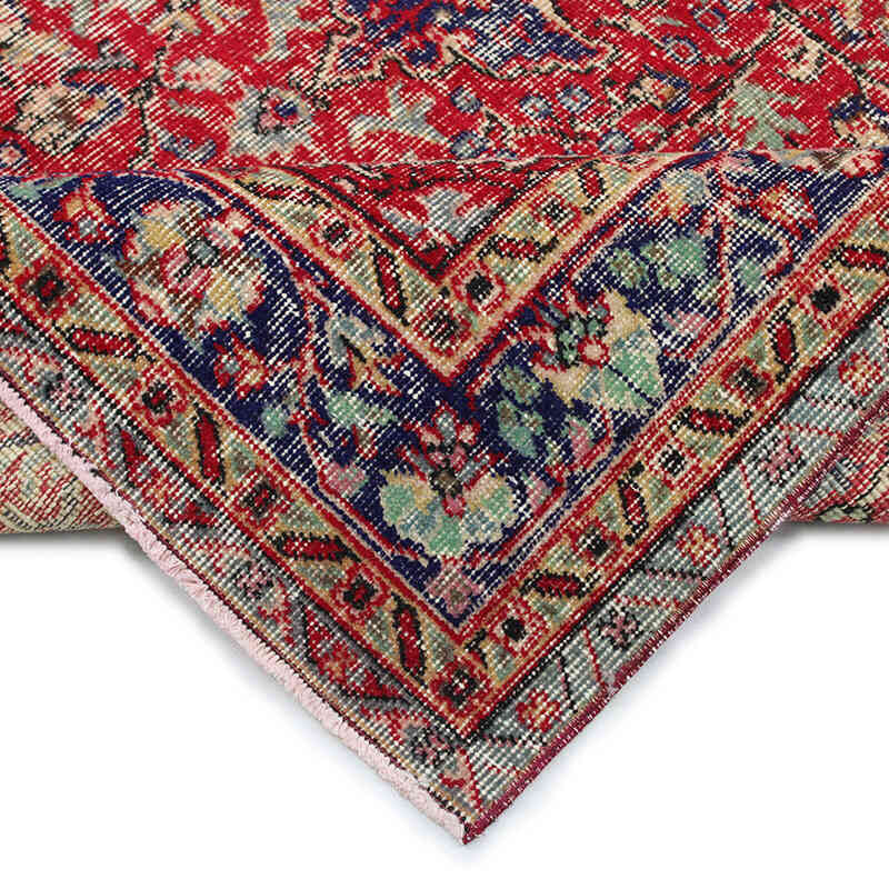 Vintage Turkish Hand-Knotted Rug - 5' 7" x 8' 10" (67" x 106") - K0082922