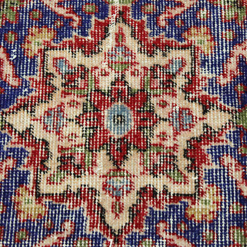 Alfombra Vintage Turca Anudada a Mano - 155 cm x 270 cm - K0082923