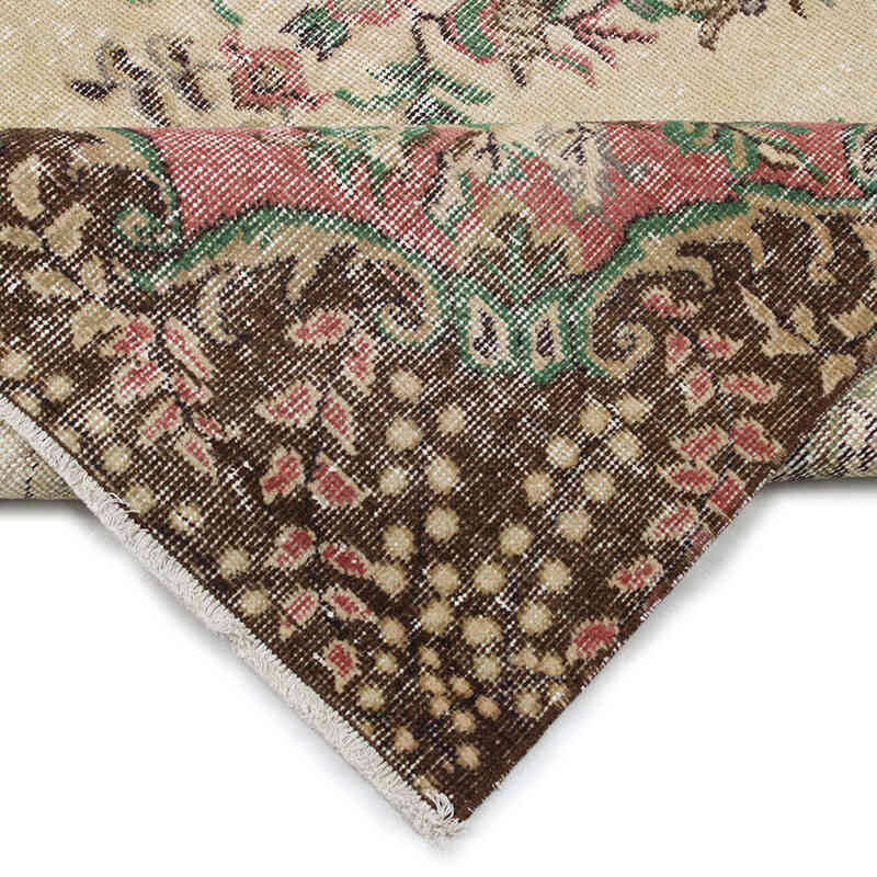 Vintage Turkish Hand-Knotted Rug - 5' 3" x 8' 10" (63" x 106") - K0082924
