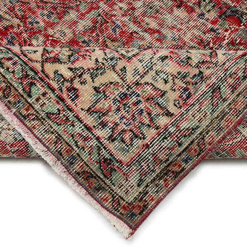 El Dokuma Vintage Halı - 160 cm x 262 cm - K0082925
