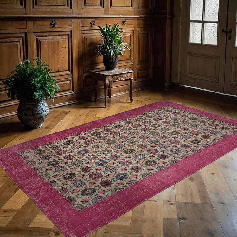 El Dokuma Vintage Halı - 143 cm x 243 cm - K0082930