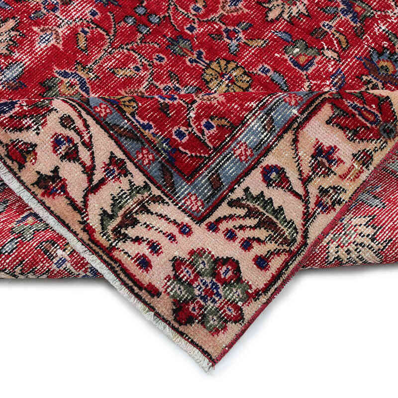 El Dokuma Vintage Halı - 154 cm x 272 cm - K0082931