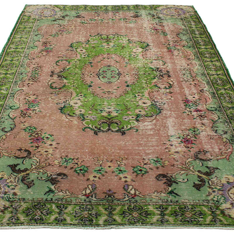 Vintage Turkish Hand-Knotted Rug - 5' 5" x 8' 6" (65" x 102") - K0082933