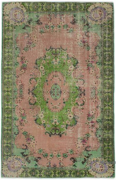Alfombra Vintage Turca Anudada a Mano - 166 cm x 260 cm