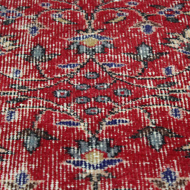 El Dokuma Vintage Halı - 152 cm x 270 cm - K0082934