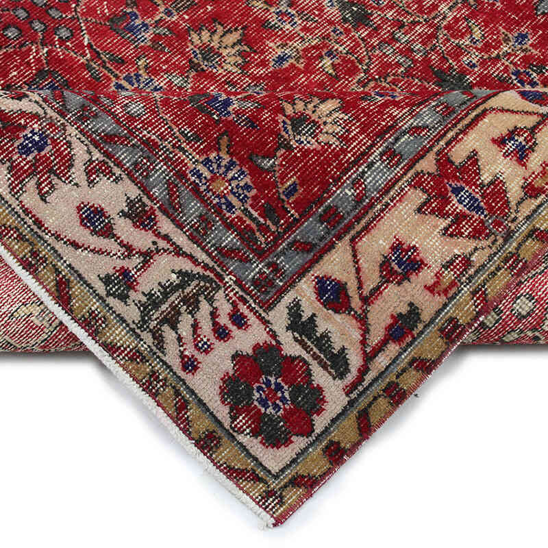 El Dokuma Vintage Halı - 152 cm x 270 cm - K0082934