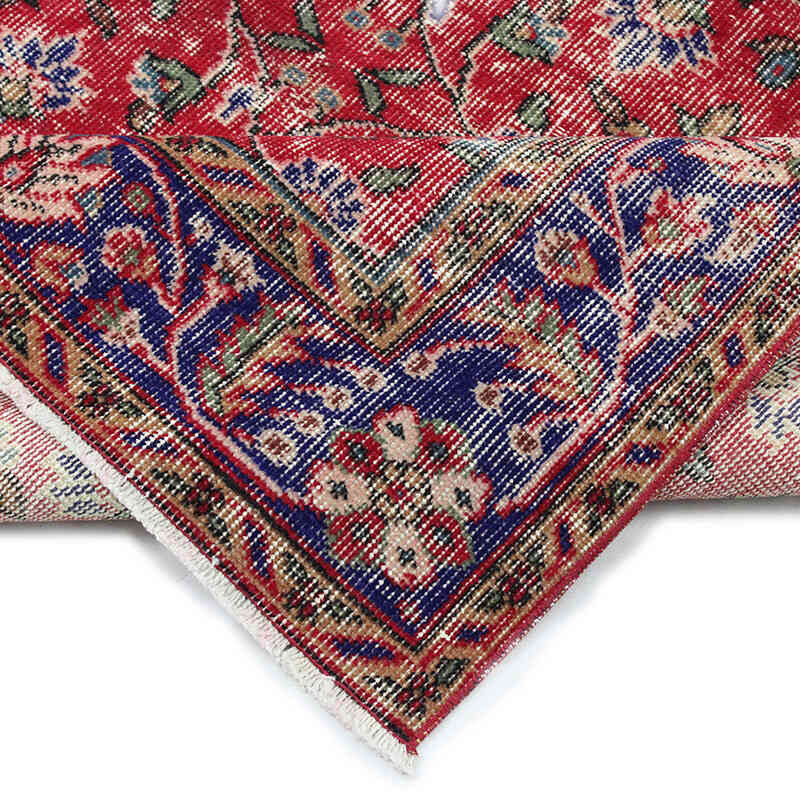 Alfombra Vintage Turca Anudada a Mano - 150 cm x 263 cm - K0082937