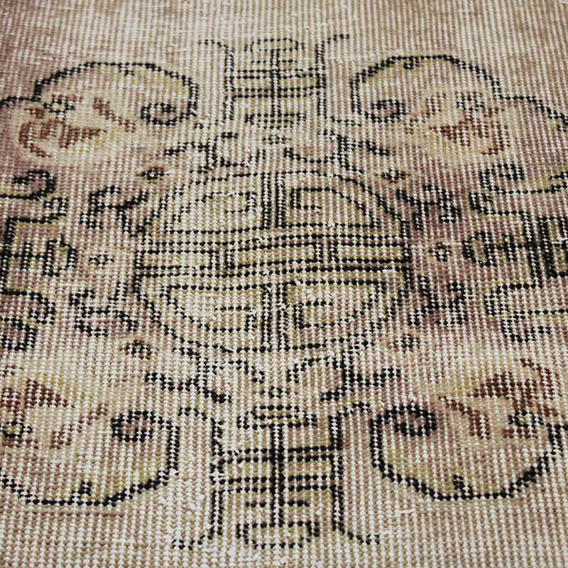 Alfombra Vintage Turca Anudada a Mano - 158 cm x 250 cm - K0082940