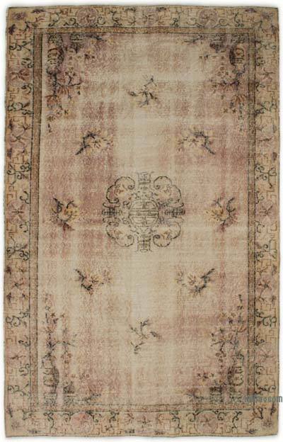 El Dokuma Vintage Halı - 158 cm x 250 cm