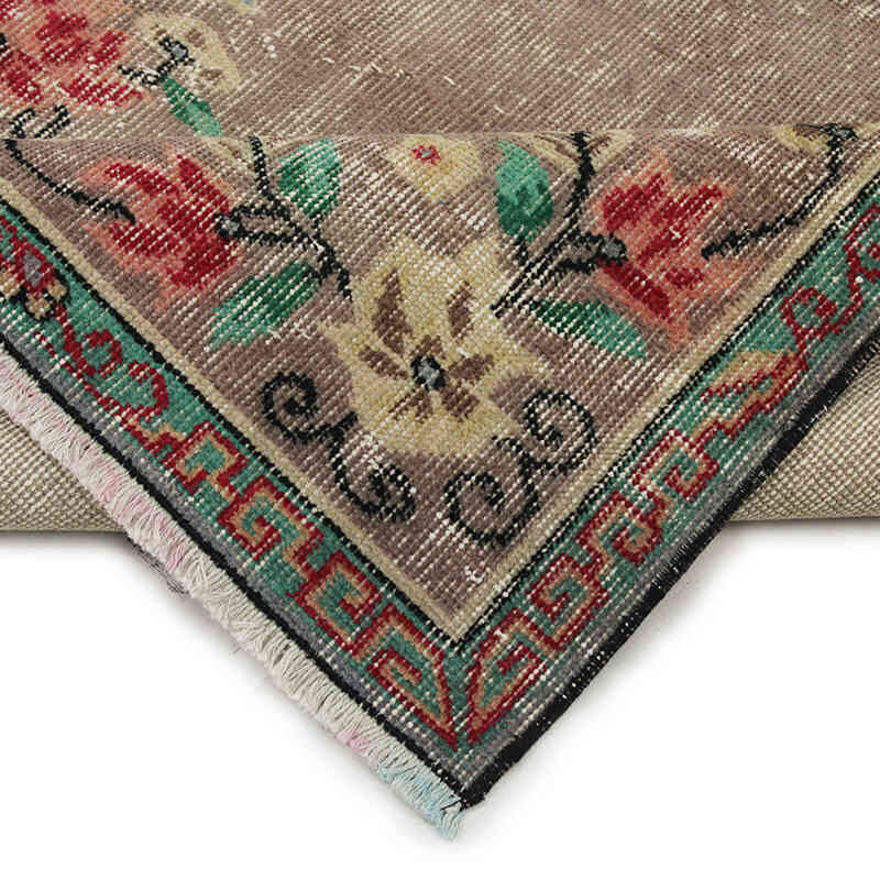 Vintage Turkish Hand-Knotted Rug - 4' 9" x 7' 7" (57" x 91") - K0082941