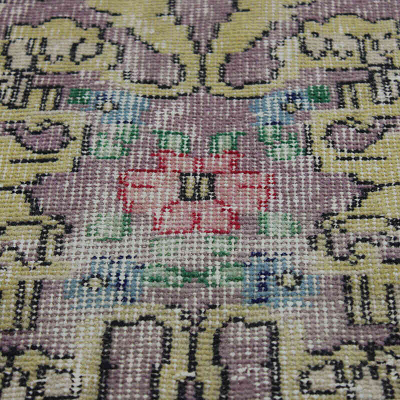Alfombra Vintage Turca Anudada a Mano - 165 cm x 278 cm - K0082949