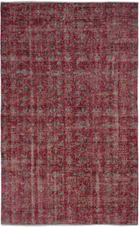 Alfombra Vintage Turca Anudada a Mano - 152 cm x 253 cm