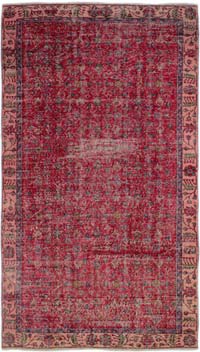 El Dokuma Vintage Halı - 160 cm x 282 cm