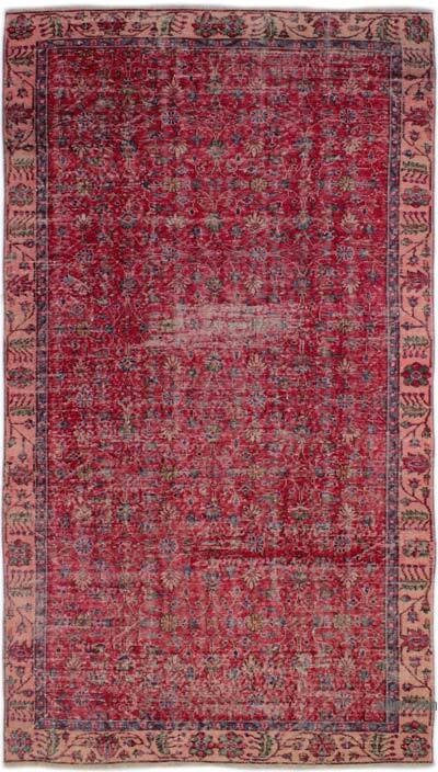 El Dokuma Vintage Halı - 160 cm x 282 cm
