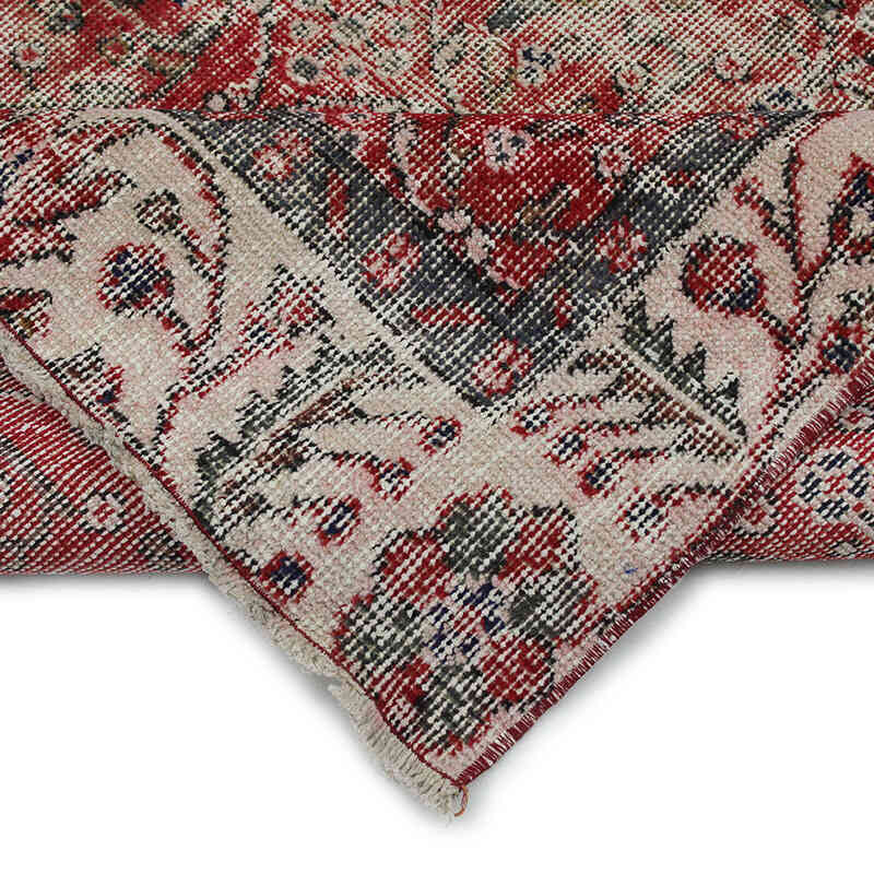 El Dokuma Vintage Halı - 153 cm x 258 cm - K0082953