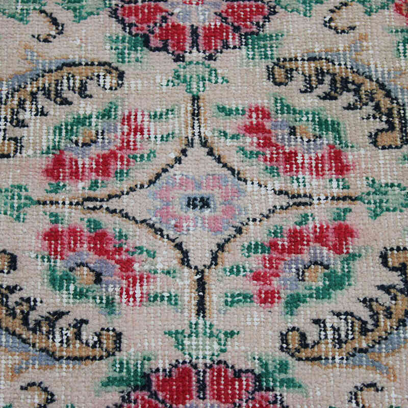 Vintage Turkish Hand-Knotted Rug - 5' 3" x 8' 2" (63" x 98") - K0082954