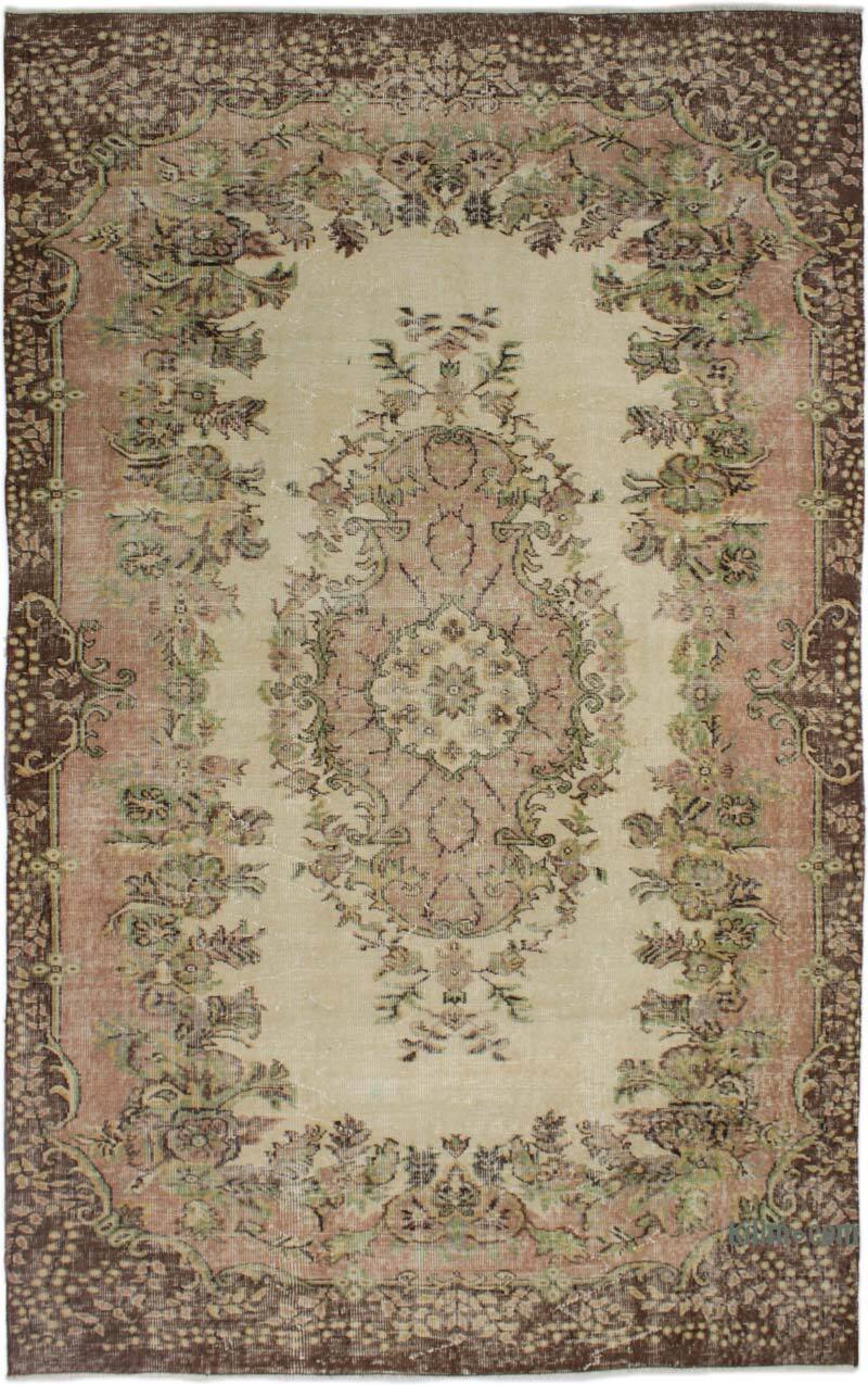 Alfombra Vintage Turca Anudada a Mano - 168 cm x 280 cm - K0082956