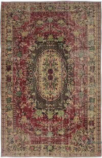 Alfombra Vintage Turca Anudada a Mano - 170 cm x 266 cm