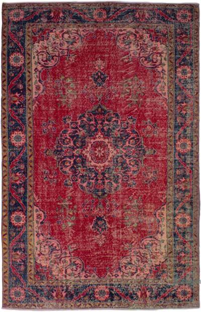 Alfombra Vintage Turca Anudada a Mano - 172 cm x 274 cm