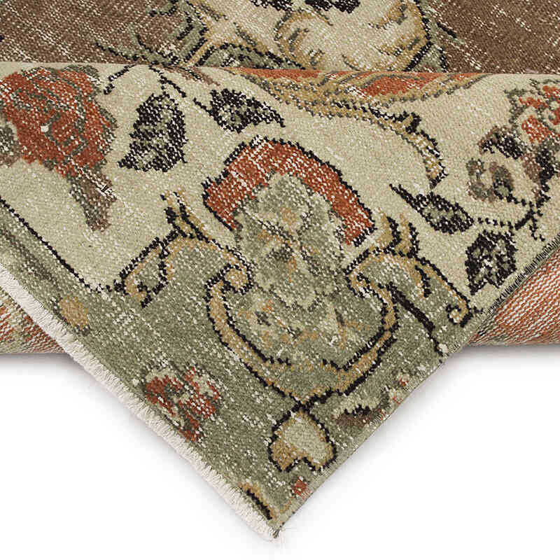 Alfombra Vintage Turca Anudada a Mano - 151 cm x 275 cm - K0082960