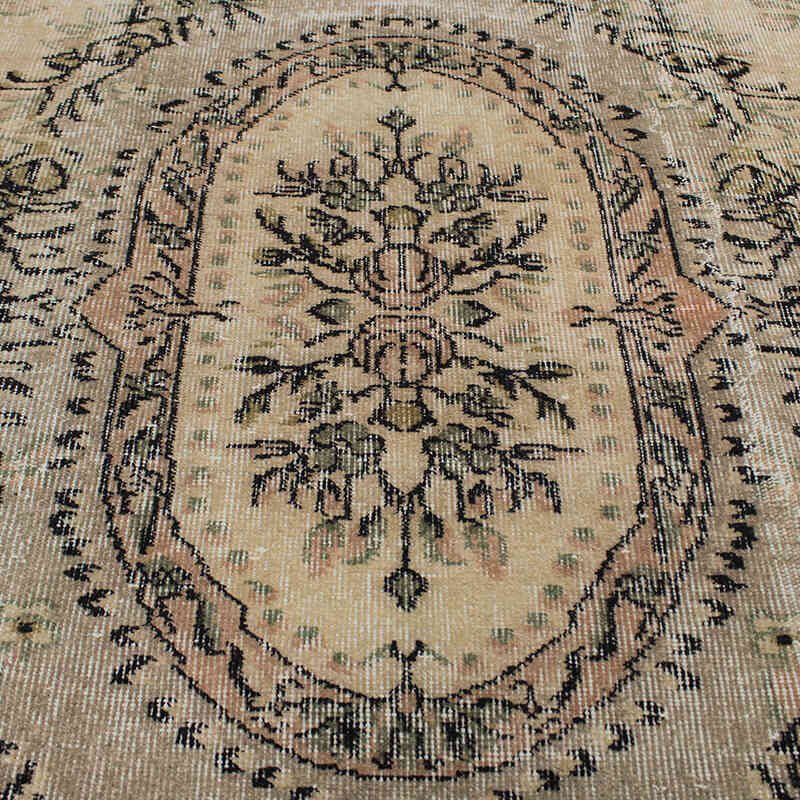 El Dokuma Vintage Halı - 168 cm x 264 cm - K0082962