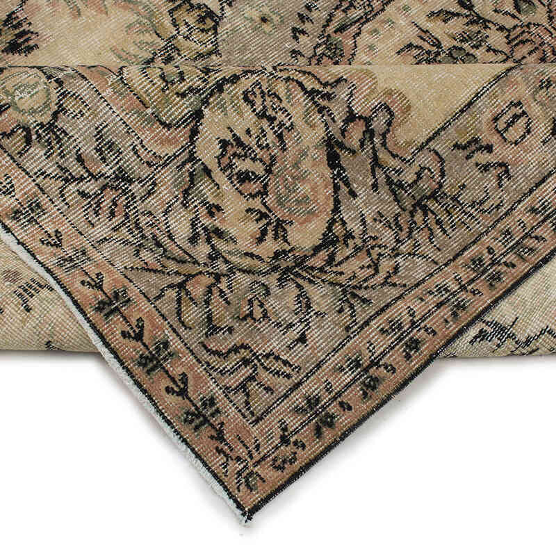 El Dokuma Vintage Halı - 168 cm x 264 cm - K0082962