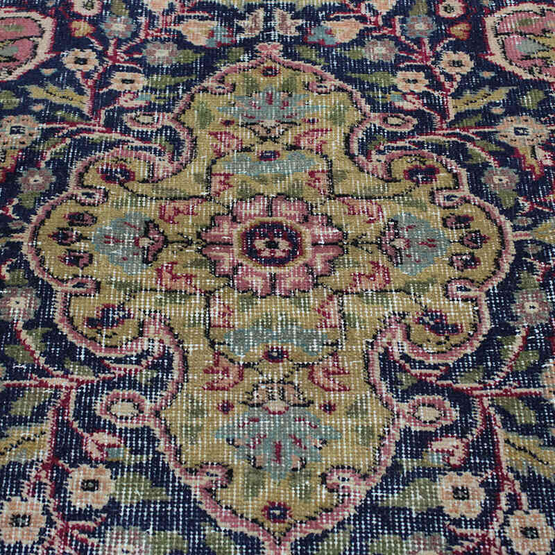 Alfombra Vintage Turca Anudada a Mano - 156 cm x 255 cm - K0082963