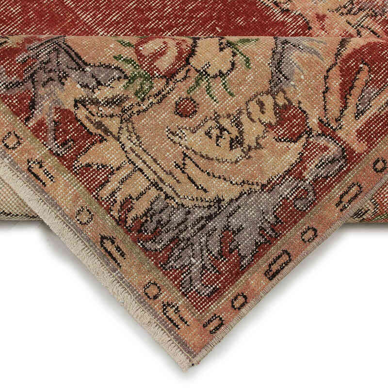 Vintage Turkish Hand-Knotted Rug - 5' 5" x 8' 9" (65" x 105") - K0082964