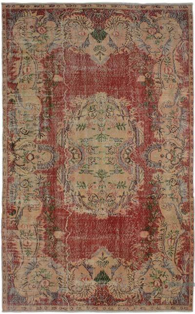 El Dokuma Vintage Halı - 165 cm x 267 cm