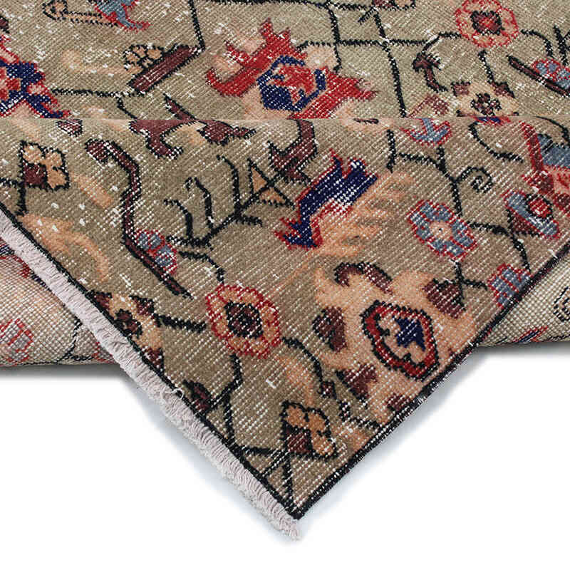 Vintage Turkish Hand-Knotted Rug - 4' 11" x 8' 2" (59" x 98") - K0082966
