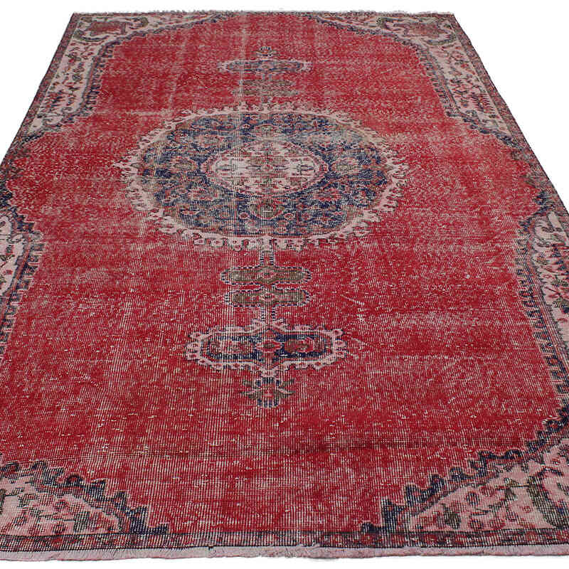 Vintage Turkish Hand-Knotted Rug - 5' 7" x 9' 4" (67" x 112") - K0082968