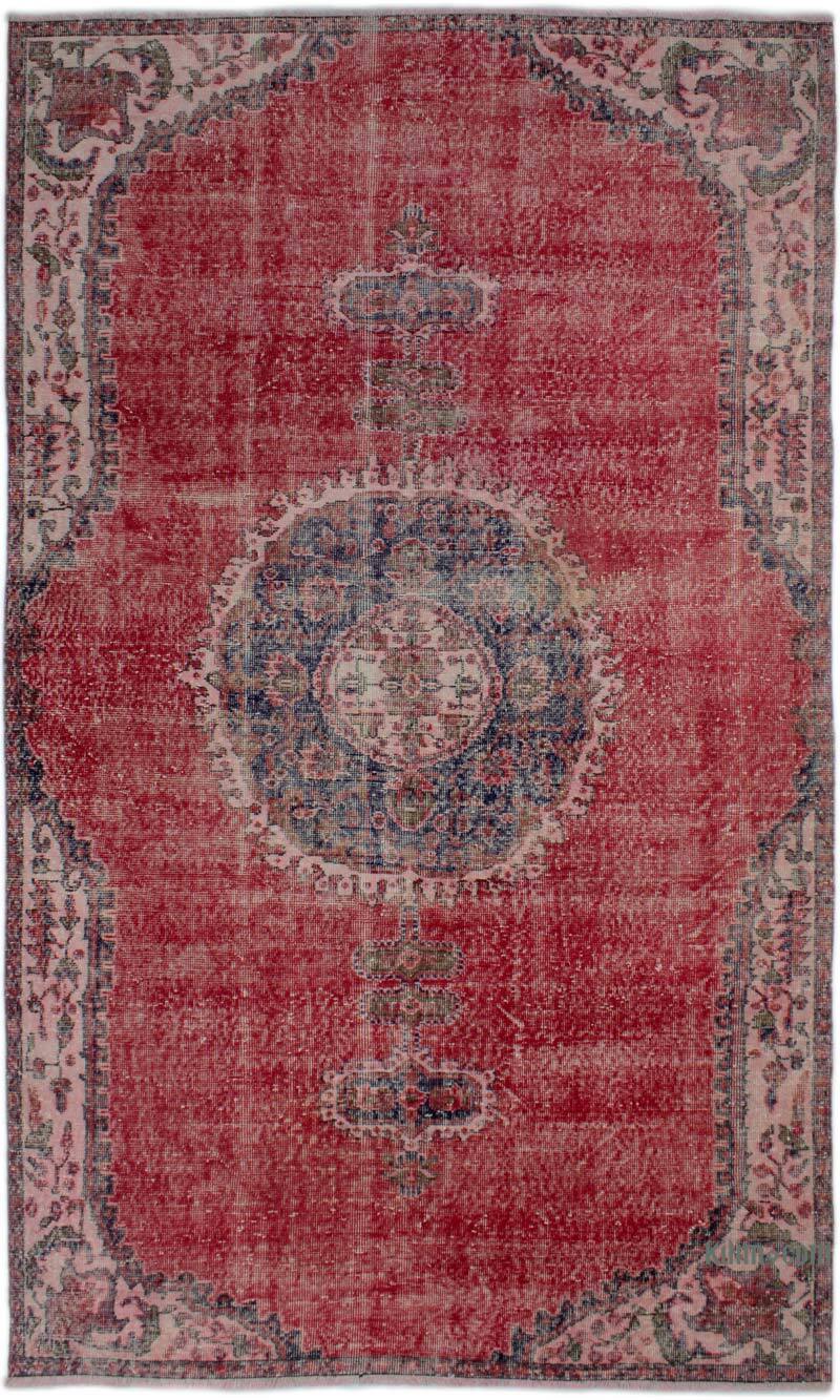 Vintage Turkish Hand-Knotted Rug - 5' 7" x 9' 4" (67" x 112") - K0082968