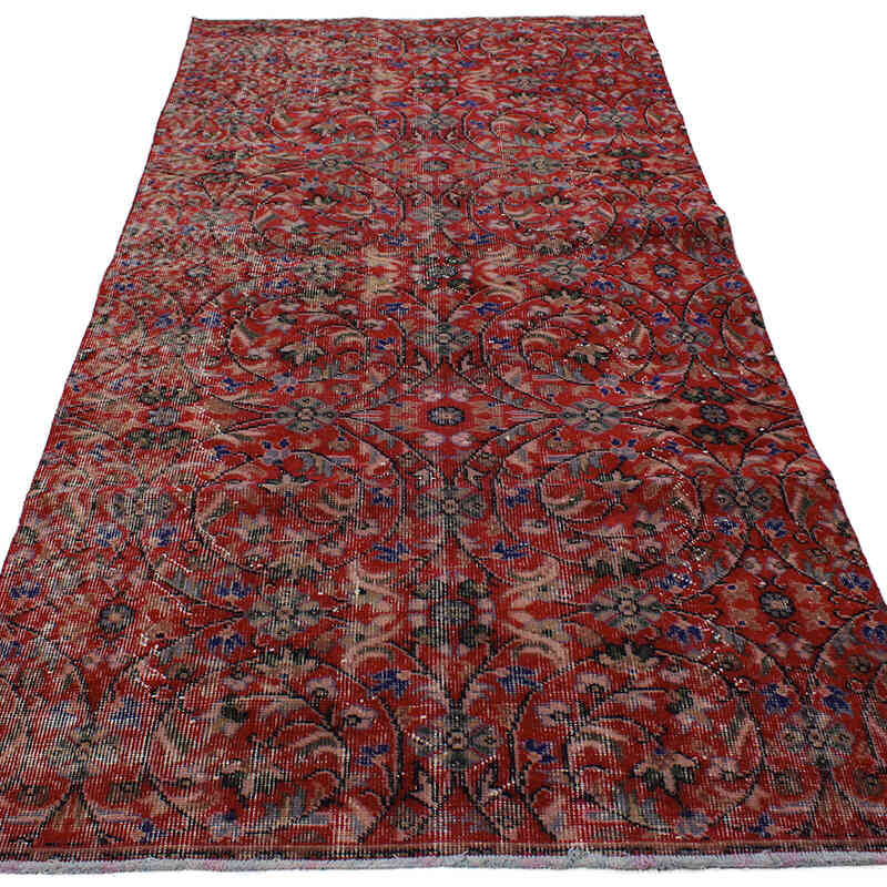 El Dokuma Vintage Halı - 115 cm x 232 cm - K0082970
