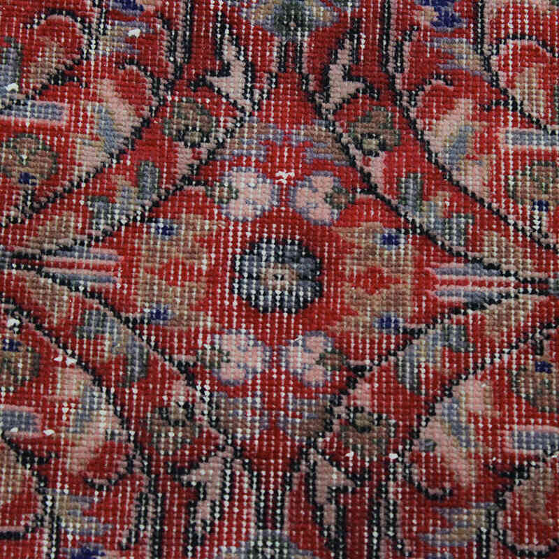 El Dokuma Vintage Halı - 115 cm x 232 cm - K0082970
