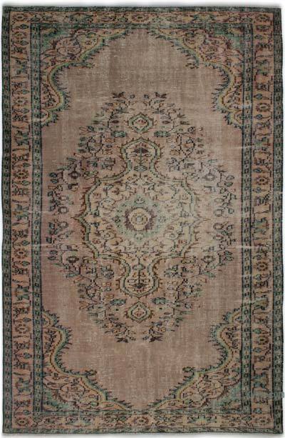 El Dokuma Vintage Halı - 170 cm x 260 cm