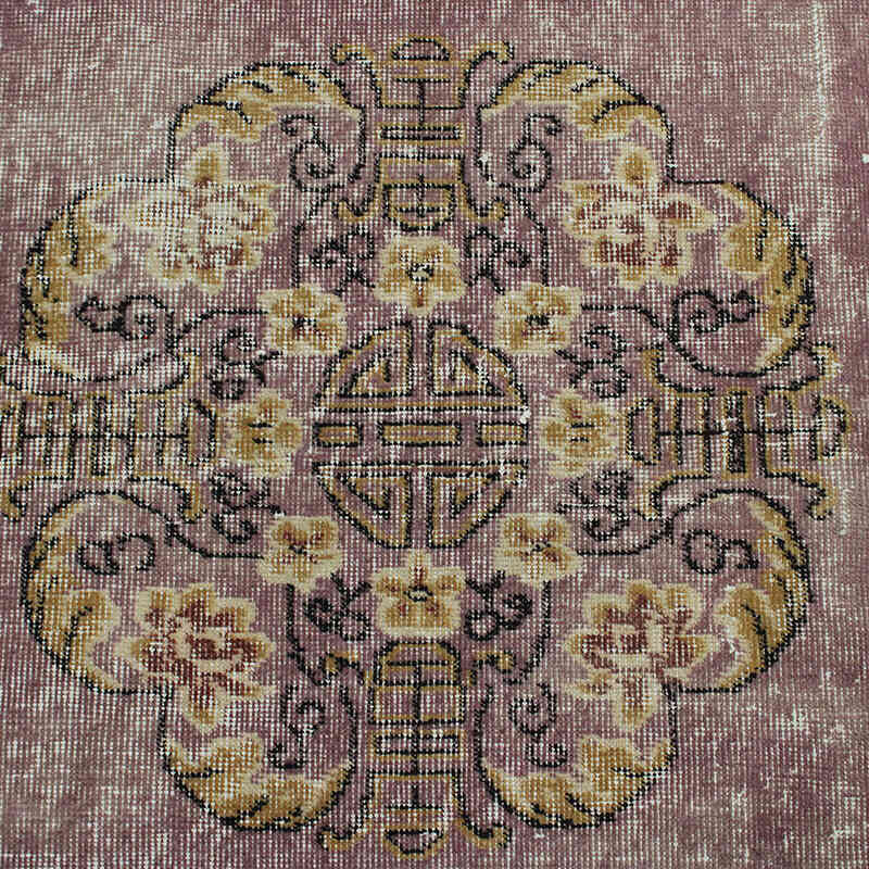 Alfombra Vintage Turca Anudada a Mano - 162 cm x 264 cm - K0082973