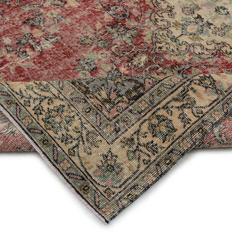 Vintage Turkish Hand-Knotted Rug - 5' 5" x 9' 1" (65" x 109") - K0082976