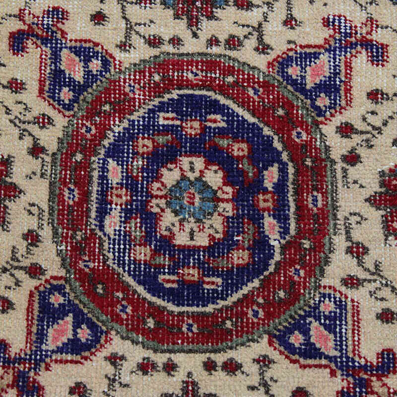 Vintage Turkish Hand-Knotted Rug - 5' 4" x 8' 10" (64" x 106") - K0082981