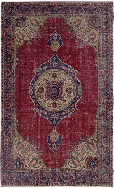 Alfombra Vintage Turca Anudada a Mano - 162 cm x 270 cm