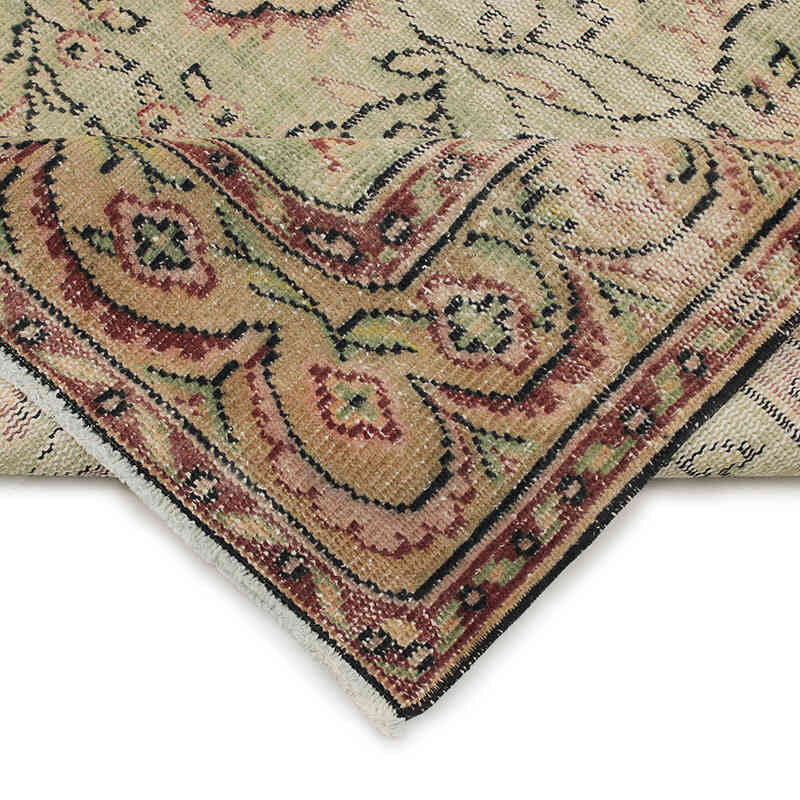 Alfombra Vintage Turca Anudada a Mano - 165 cm x 250 cm - K0082982