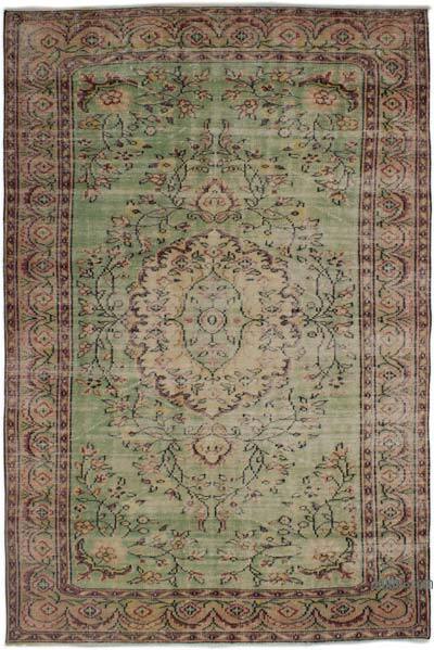 Alfombra Vintage Turca Anudada a Mano - 165 cm x 250 cm