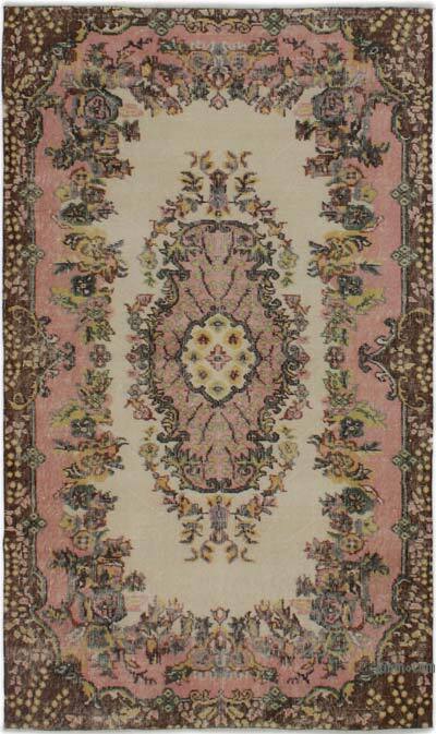 Alfombra Vintage Turca Anudada a Mano - 116 cm x 194 cm