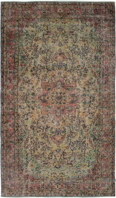 El Dokuma Vintage Halı - 155 cm x 273 cm