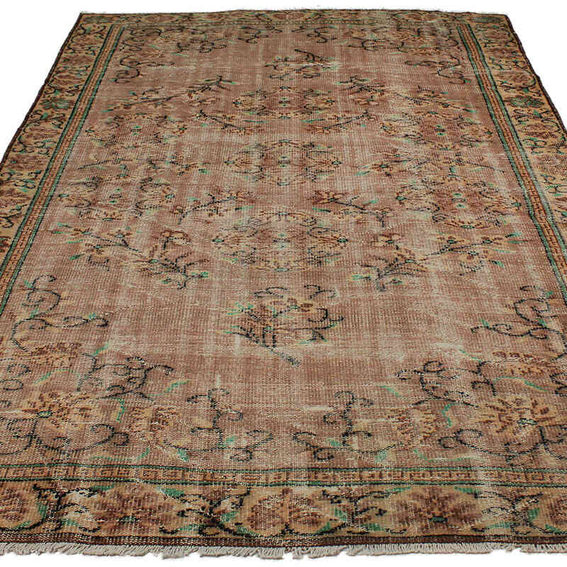 El Dokuma Vintage Halı - 176 cm x 274 cm - K0082988